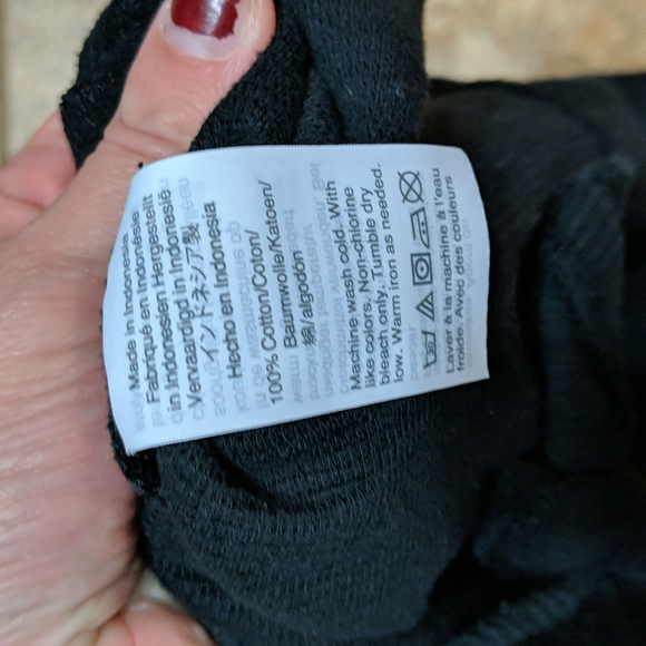 Madewell texture & thread black tie front button front sleeveless top size xs - Picture 6 of 6